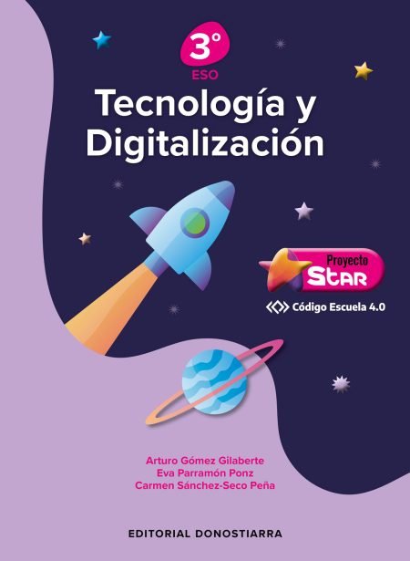 736-0 Tecnología y Digitalización 3º ESO  - Proyecto STAR - Código Escuela 4.0